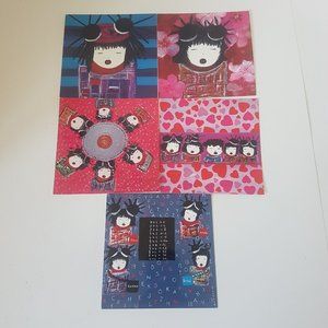 Misako Anime Manga Postcard Aquarupella Lot of 5 Made in France RARE